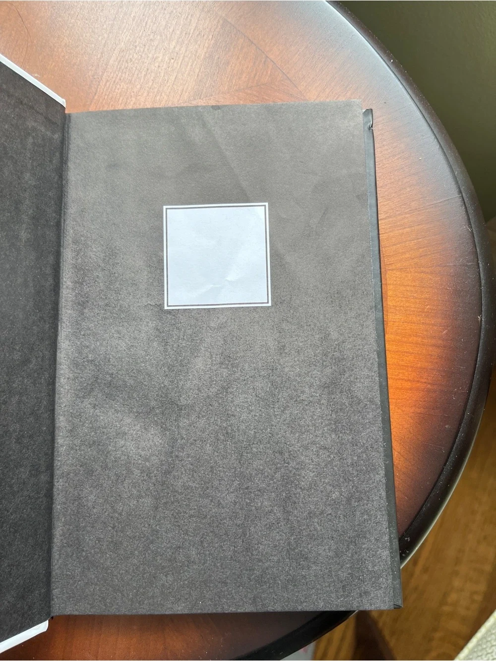 Rare Y2K Linda Evangelista, Peter Lindbergh Black and White lined journal.